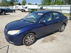 Salvage cars for sale from Copart Hampton, VA: 2007 Hyundai Elantra GLS