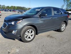 Salvage cars for sale at Dunn, NC auction: 2021 Chevrolet Equinox LT
