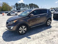 Salvage cars for sale at Loganville, GA auction: 2012 KIA Sportage EX