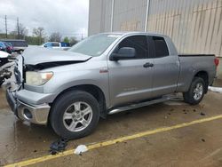 Salvage cars for sale at Lawrenceburg, KY auction: 2010 Toyota Tundra Double Cab SR5