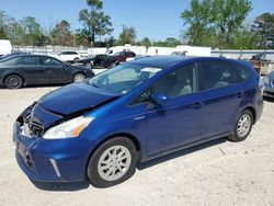 Toyota Prius v salvage cars for sale: 2013 Toyota Prius V