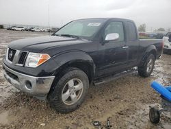 Salvage cars for sale at auction: 2005 Nissan Frontier King Cab LE