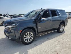 Flood-damaged cars for sale at auction: 2021 Chevrolet Tahoe K1500 Premier