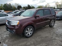 Salvage cars for sale from Copart Madisonville, TN: 2013 Honda Pilot Touring