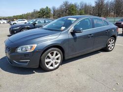 Salvage cars for sale at Brookhaven, NY auction: 2016 Volvo S60 Premier