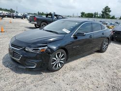 Salvage cars for sale at Houston, TX auction: 2018 Chevrolet Malibu LT