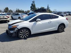 Honda Civic EXL salvage cars for sale: 2015 Honda Civic EXL