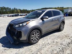 Salvage cars for sale at Ellenwood, GA auction: 2018 KIA Sportage EX