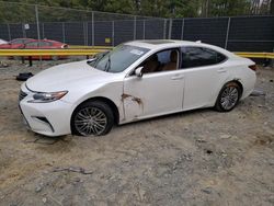 Salvage cars for sale at Waldorf, MD auction: 2017 Lexus ES 350