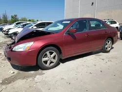 Salvage cars for sale at Lawrenceburg, KY auction: 2004 Honda Accord EX