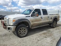 Salvage trucks for sale at Nisku, AB auction: 2015 Ford F350 Super Duty
