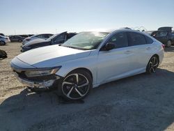 Salvage cars for sale at Antelope, CA auction: 2021 Honda Accord Sport