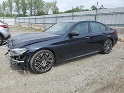 Salvage cars for sale at China Grove, NC auction: 2018 BMW 540 I