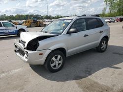Salvage cars for sale from Copart Dunn, NC: 2007 Hyundai Tucson GLS