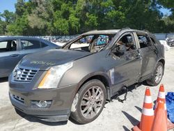 Salvage cars for sale at Ocala, FL auction: 2014 Cadillac SRX Performance Collection