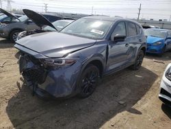 Salvage cars for sale at Elgin, IL auction: 2022 Mazda CX-5 Preferred