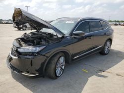 Salvage cars for sale at Wilmer, TX auction: 2023 Acura MDX Advance