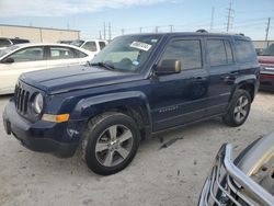 Jeep Patriot Latitude salvage cars for sale: 2017 Jeep Patriot Latitude