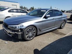 Salvage cars for sale at Rancho Cucamonga, CA auction: 2018 BMW 540 I