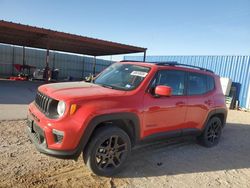 Salvage cars for sale from Copart Andrews, TX: 2022 Jeep Renegade Latitude
