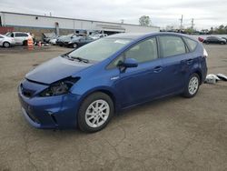 Salvage cars for sale at New Britain, CT auction: 2014 Toyota Prius V
