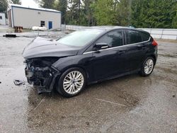 Salvage cars for sale from Copart Arlington, WA: 2016 Ford Focus Titanium