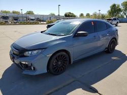 Vehiculos salvage en venta de Copart Sacramento, CA: 2019 Honda Civic Sport