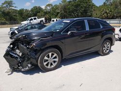 Salvage cars for sale from Copart Fort Pierce, FL: 2018 Lexus RX 350 Base