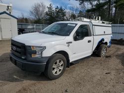 Salvage trucks for sale at Lyman, ME auction: 2016 Ford F150