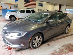 Salvage cars for sale from Copart Angola, NY: 2015 Chrysler 200 Limited