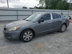 Salvage cars for sale at Gastonia, NC auction: 2009 Honda Accord EXL