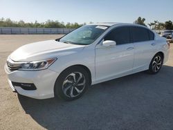 Salvage cars for sale at Fresno, CA auction: 2017 Honda Accord EX