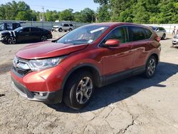 Salvage cars for sale from Copart Shreveport, LA: 2017 Honda CR-V EXL