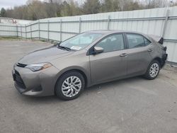 Salvage cars for sale at Assonet, MA auction: 2019 Toyota Corolla L