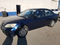 Honda Civic salvage cars for sale: 2004 Honda Civic LX