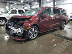 Salvage cars for sale from Copart Ham Lake, MN: 2021 Honda Odyssey Touring