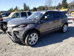 Salvage cars for sale at Graham, WA auction: 2016 Land Rover Range Rover Evoque SE