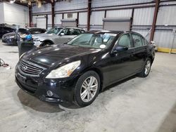 Salvage cars for sale from Copart Jacksonville, FL: 2011 Infiniti G25