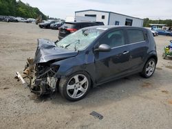 Chevrolet Sonic ltz salvage cars for sale: 2012 Chevrolet Sonic LTZ