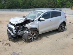 Salvage cars for sale at Gainesville, GA auction: 2022 KIA Sportage LX