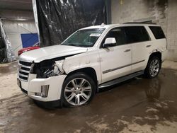 Salvage cars for sale at Chalfont, PA auction: 2015 Cadillac Escalade Luxury