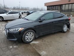 Salvage cars for sale at Fort Wayne, IN auction: 2017 Hyundai Elantra SE