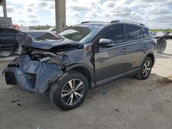 Salvage cars for sale from Copart West Palm Beach, FL: 2016 Toyota Rav4 XLE