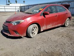Salvage cars for sale from Copart Mercedes, TX: 2014 Toyota Corolla L