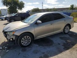 Salvage cars for sale from Copart Orlando, FL: 2013 Toyota Camry L