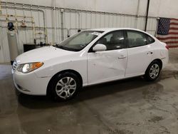 Salvage cars for sale at Avon, MN auction: 2010 Hyundai Elantra Blue