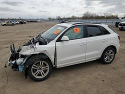 Salvage cars for sale from Copart London, ON: 2017 Audi Q3 Premium