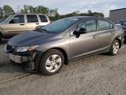 Honda salvage cars for sale: 2013 Honda Civic LX