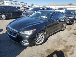 Salvage cars for sale from Copart Albuquerque, NM: 2019 Infiniti Q50 Luxe