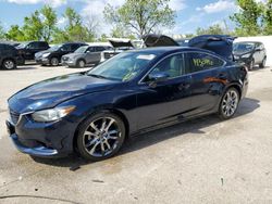 Salvage cars for sale from Copart Bridgeton, MO: 2015 Mazda 6 Grand Touring